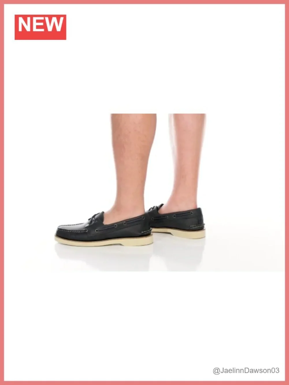 Men's Hand-Sewn Leather Boat Shoes with PLUSHWAVE Sole